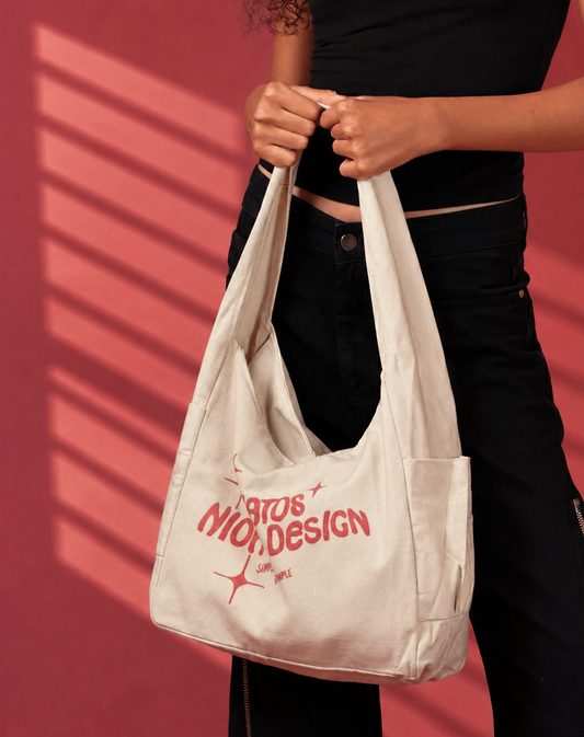 OVERSIZED SHOULDER BAG