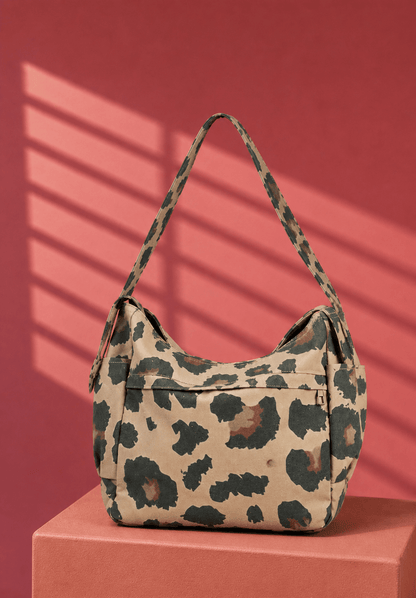 LEOPARD PRINT SHOULDER BAG - CLOUD9