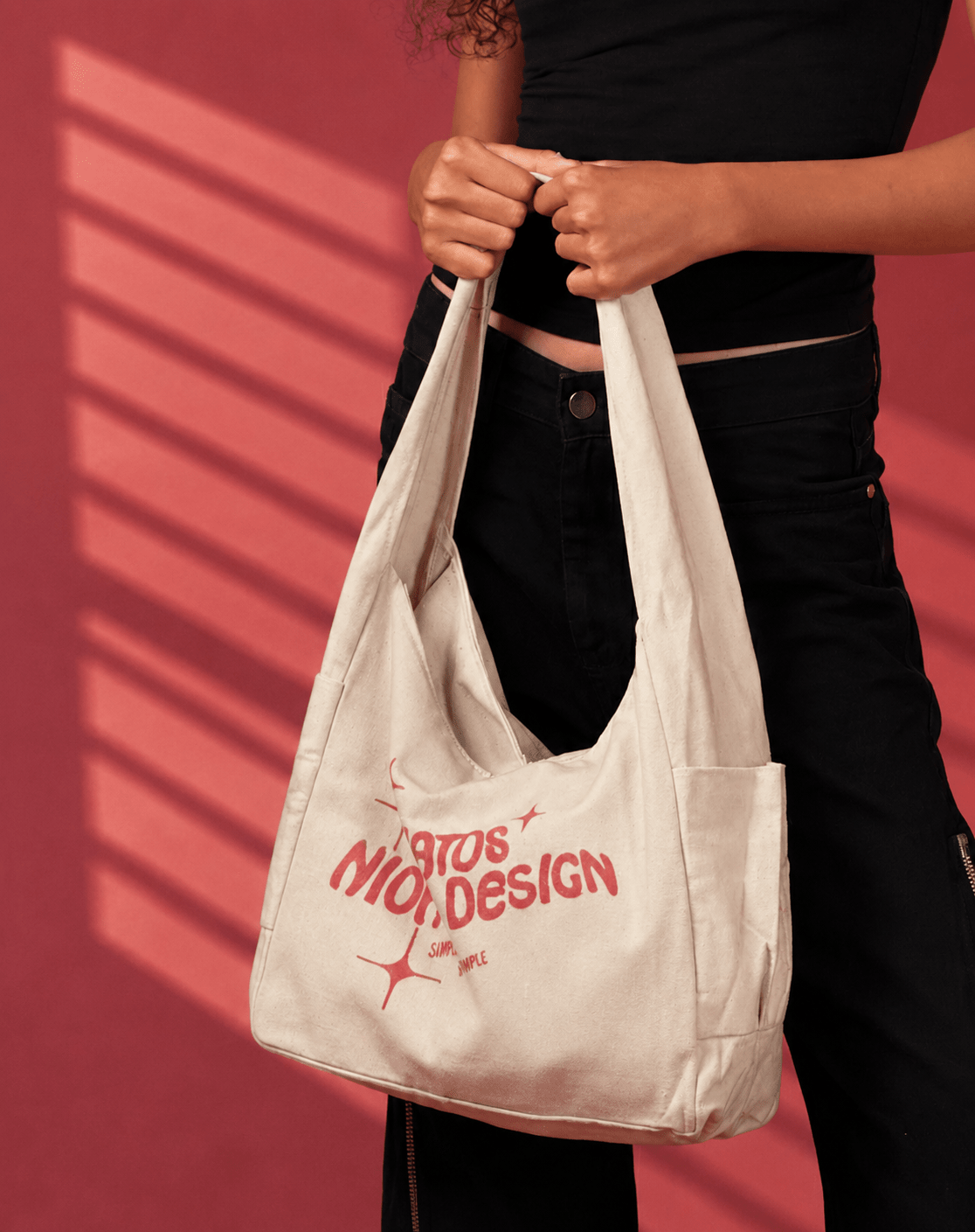 OVERSIZED SHOULDER BAG - CLOUD9